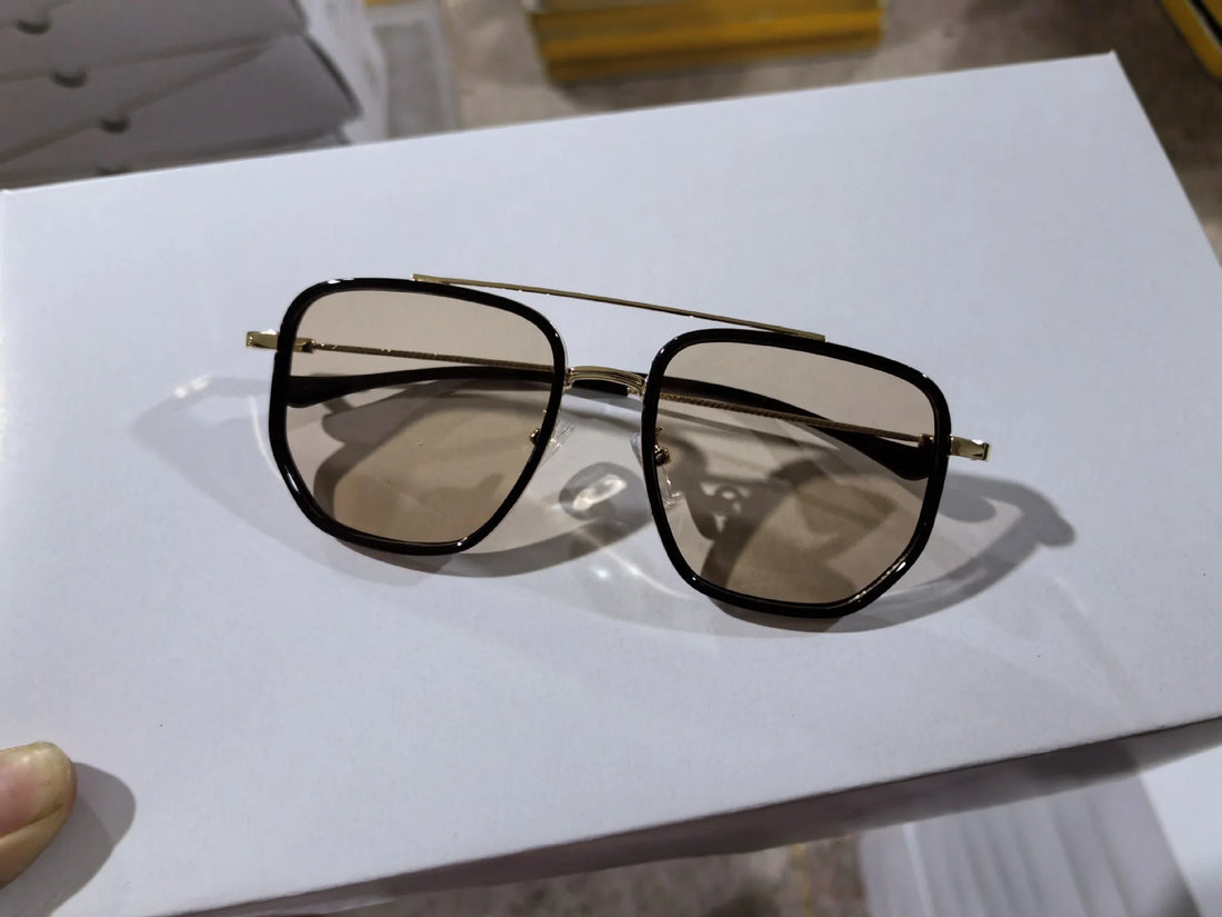 Fashion Men Metal Sunglasses