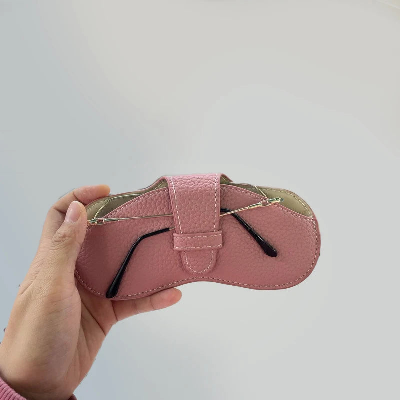 Glasses Case Women Leather