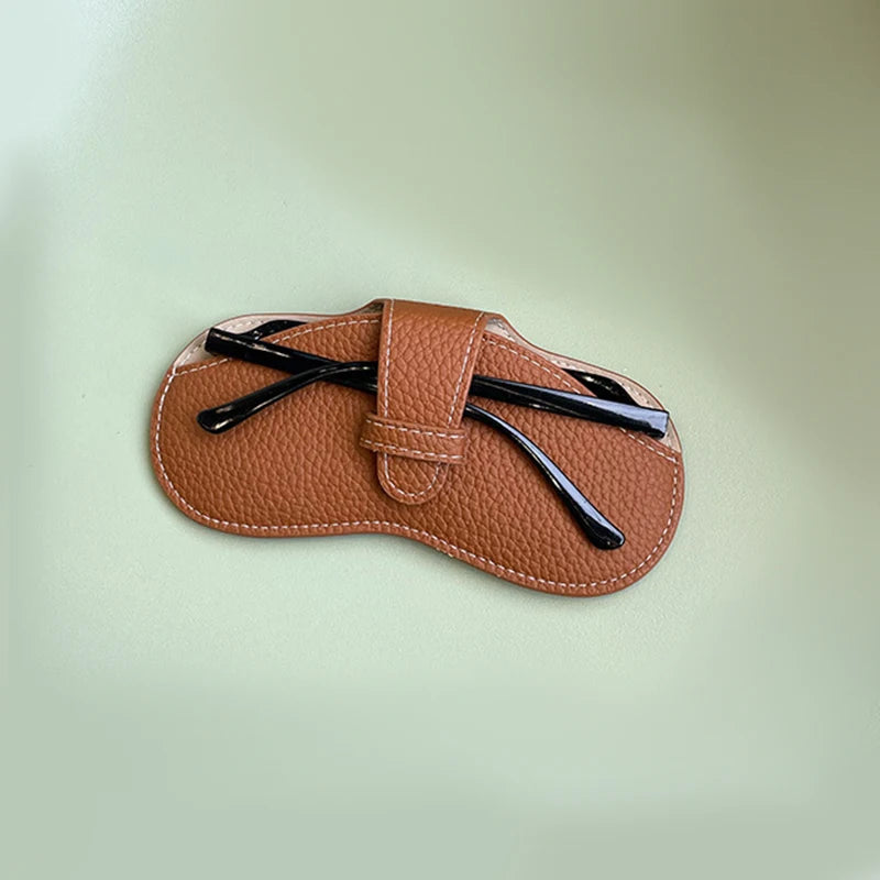 Glasses Case Women Leather
