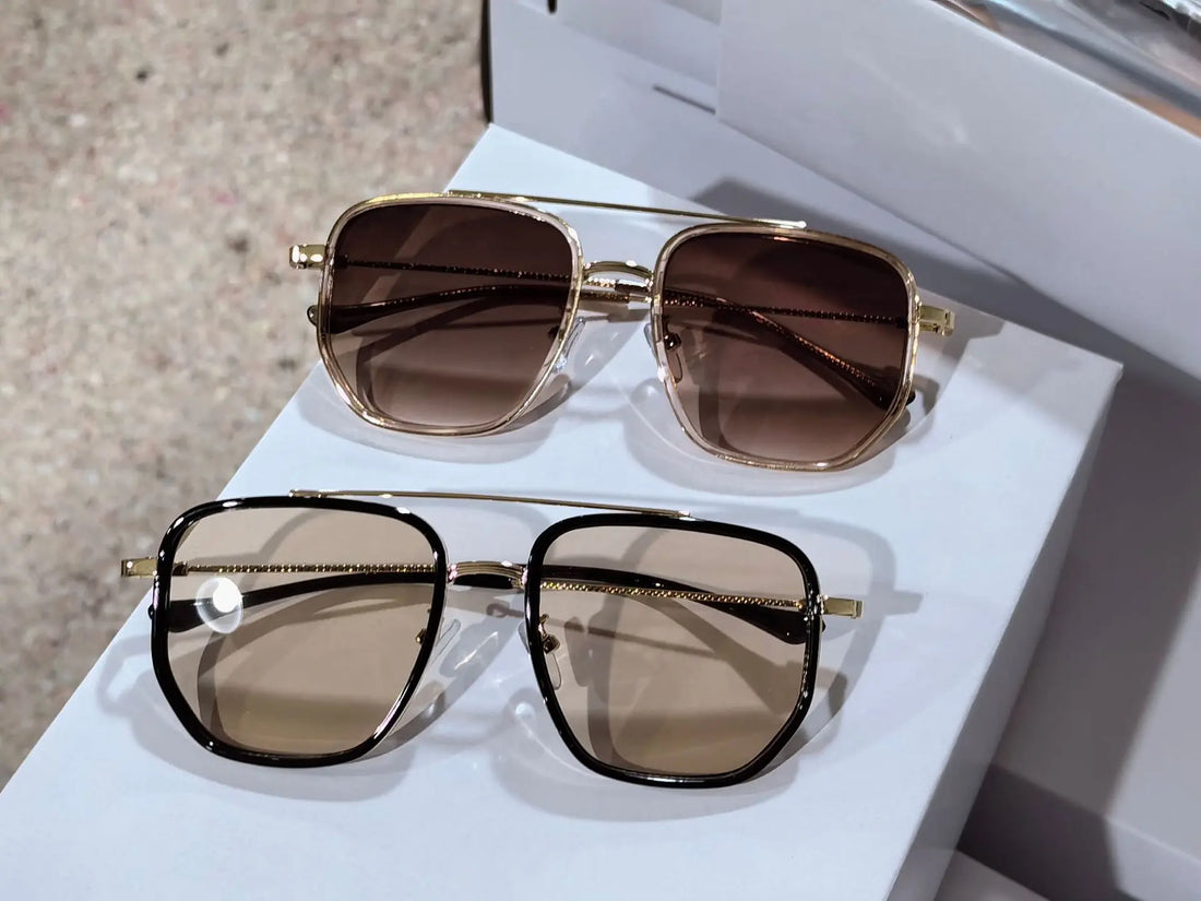 Fashion Men Metal Sunglasses