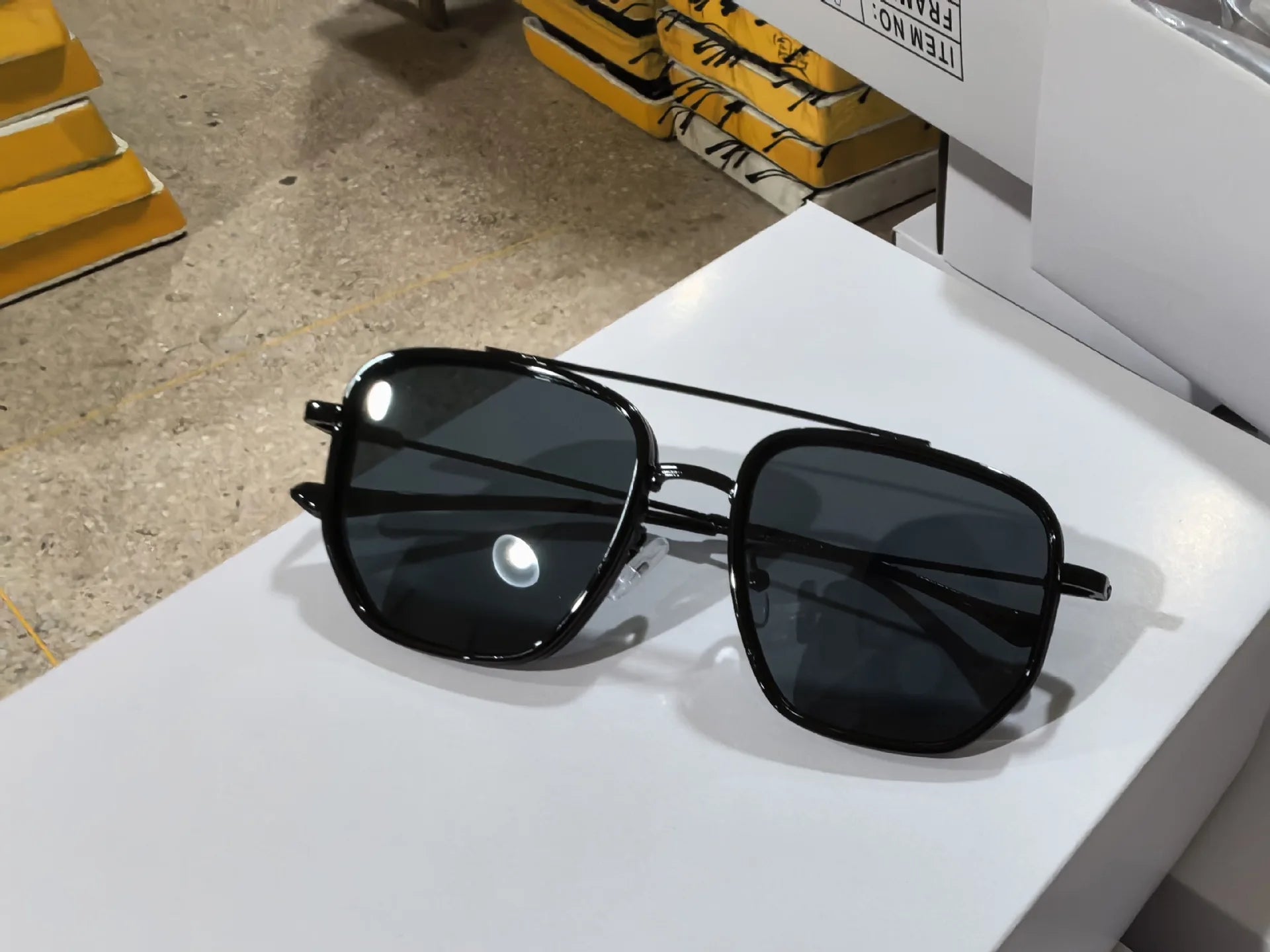 Fashion Men Metal Sunglasses
