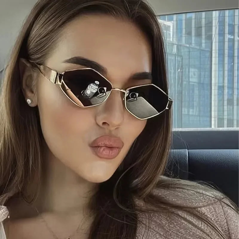 Fashion Hexagon Sunglasses