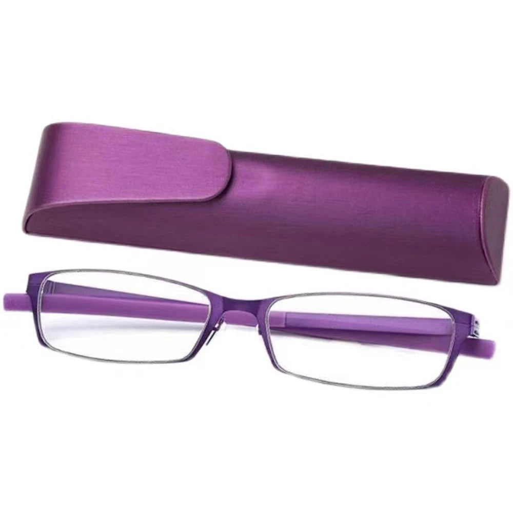 Black Clamshell Glasses Case