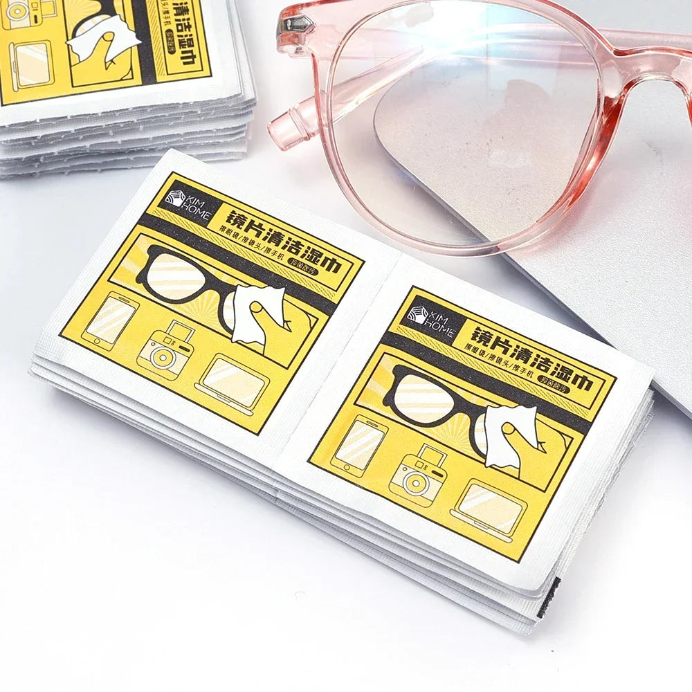 Disposable Wipes Dust Eyeglass