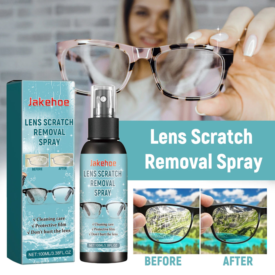 Lens Scratch Removal Spray