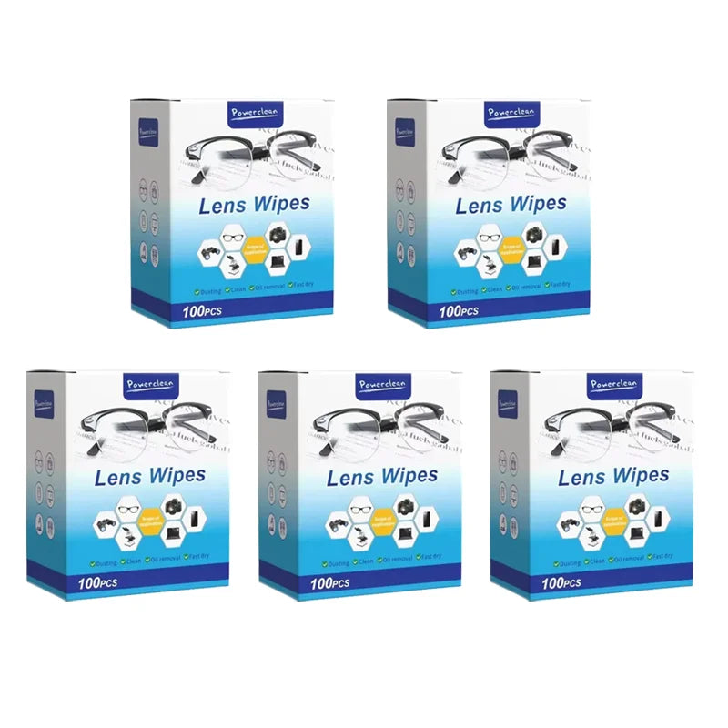 Glasses Cleaner Wet Wipe