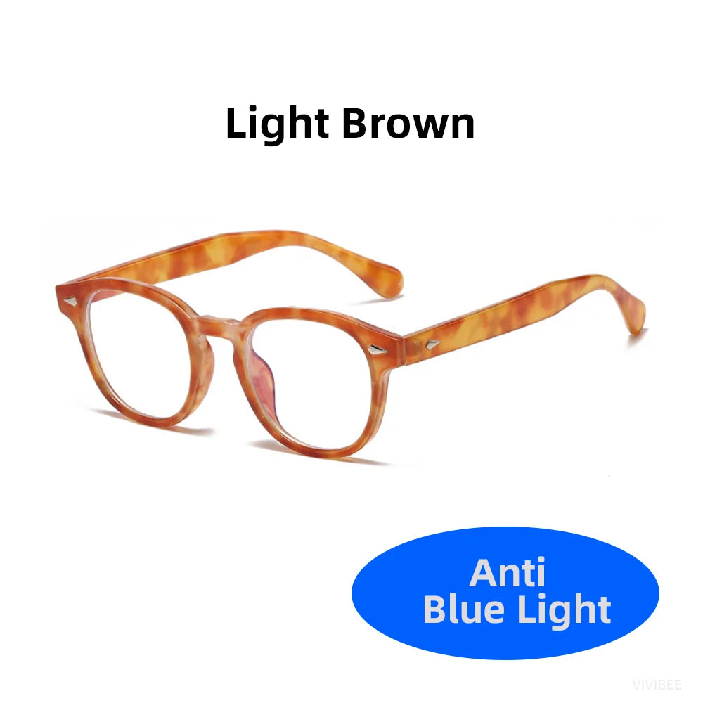 Classic Square Black Blue Light