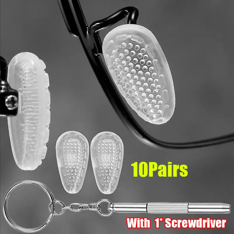 Nose Pads with Screwdriver