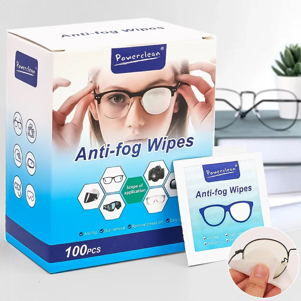 Eyewear Wipes, Disposable