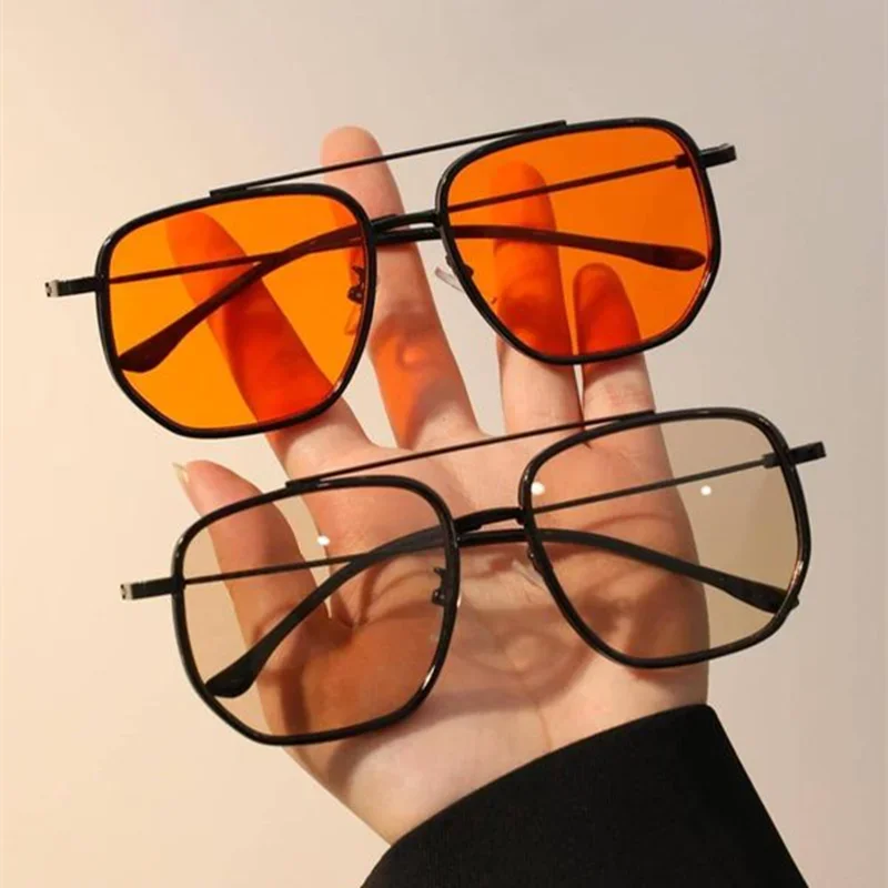 Fashion Men Metal Sunglasses