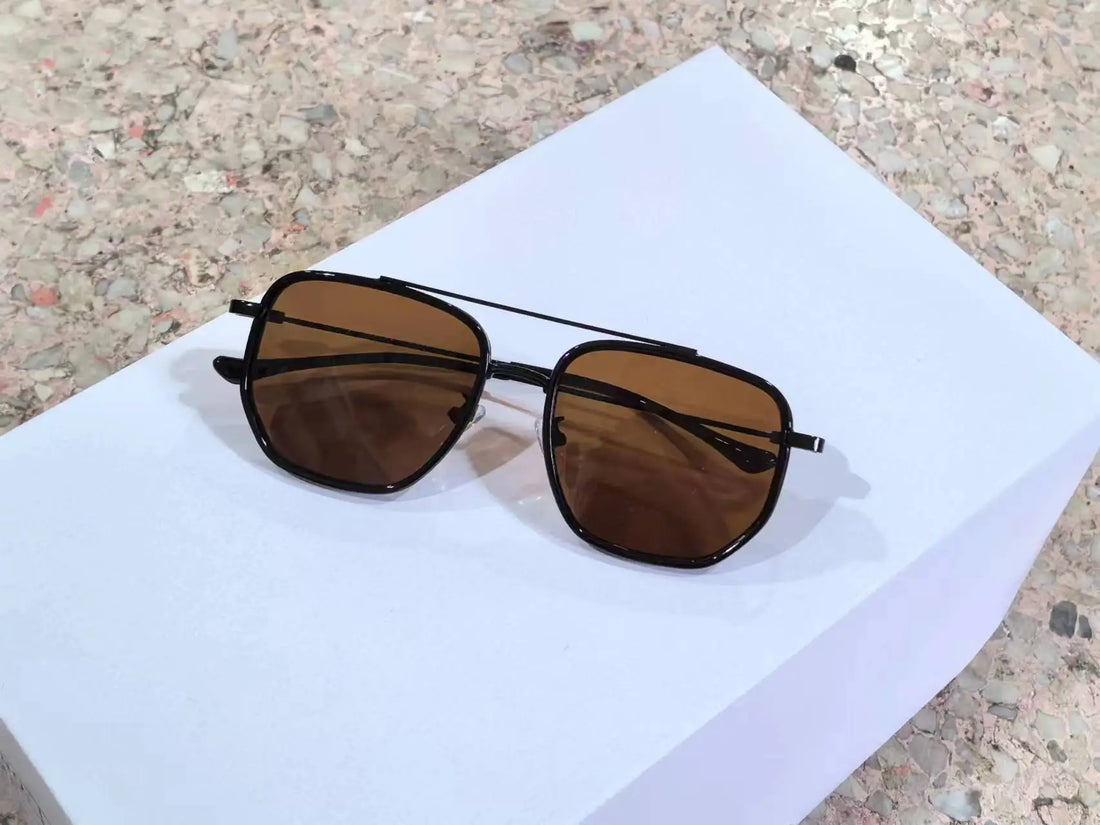Fashion Men Metal Sunglasses