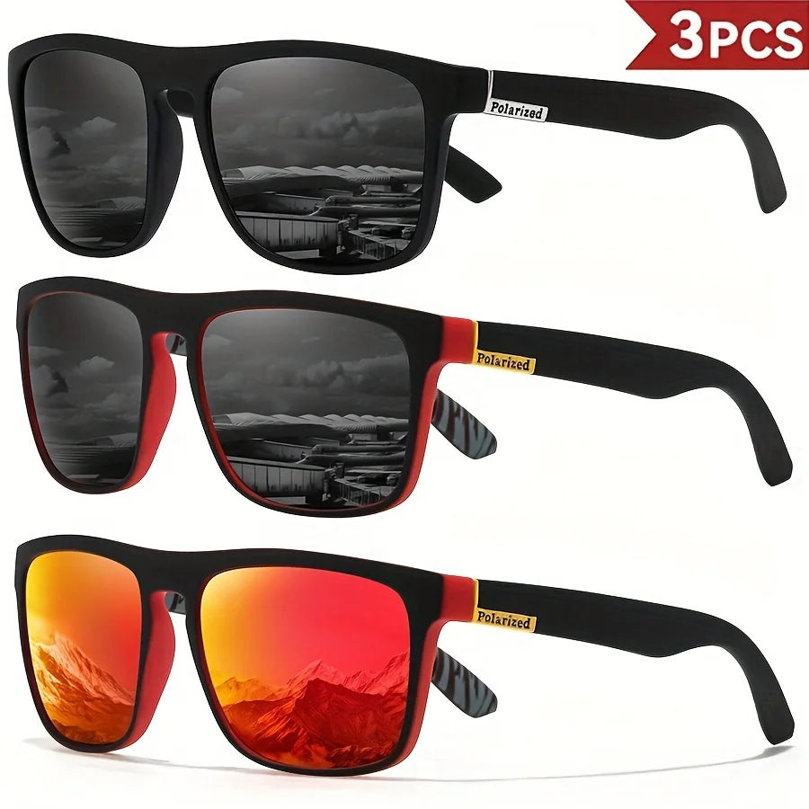 1-4PCS Men Classical Square