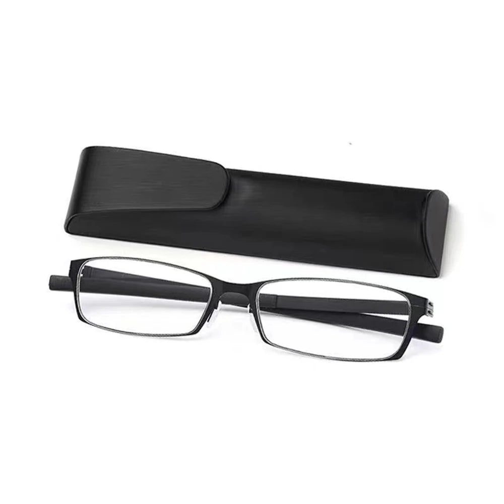 Black Clamshell Glasses Case
