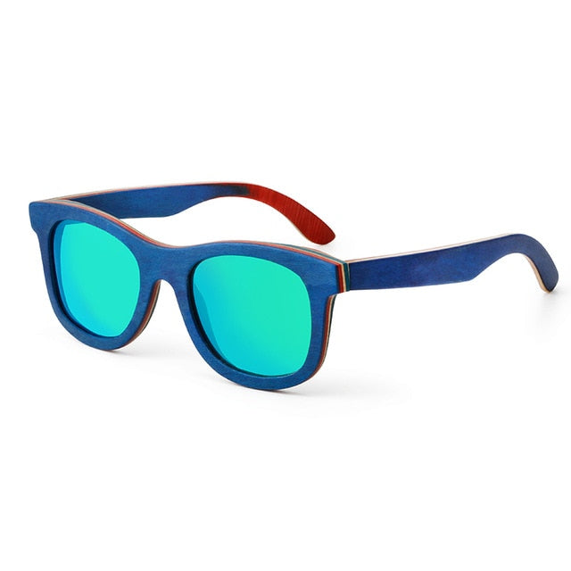 Fashion Retro Wooden Sunglasses