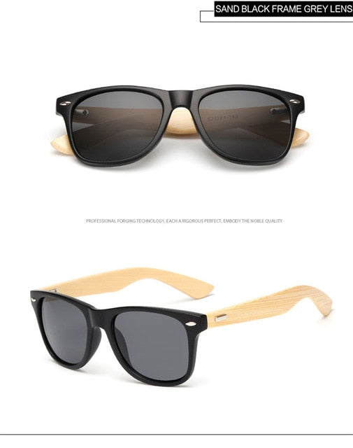Women Bamboo Sunglasses
