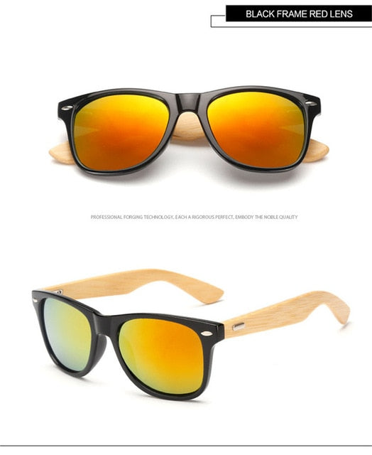 Women Bamboo Sunglasses