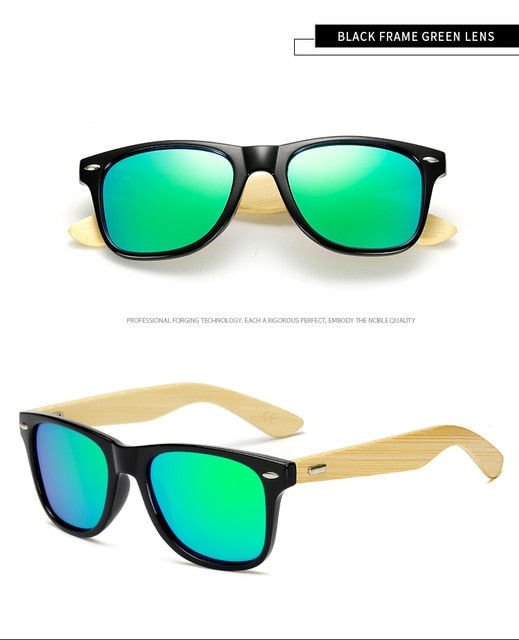 Women Bamboo Sunglasses