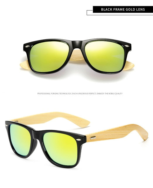 Women Bamboo Sunglasses