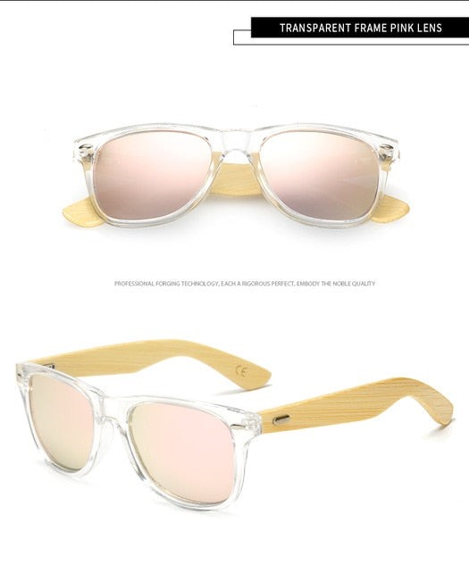 Women Bamboo Sunglasses
