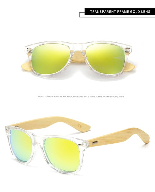 Women Bamboo Sunglasses
