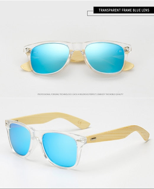 Women Bamboo Sunglasses