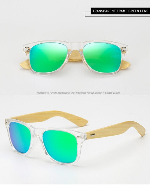 Women Bamboo Sunglasses
