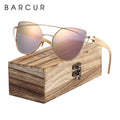 Bamboo Cat Eye Sunglasses