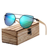 Bamboo Cat Eye Sunglasses