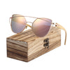 Bamboo Cat Eye Sunglasses