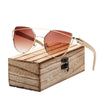 Bamboo Cat Eye Sunglasses