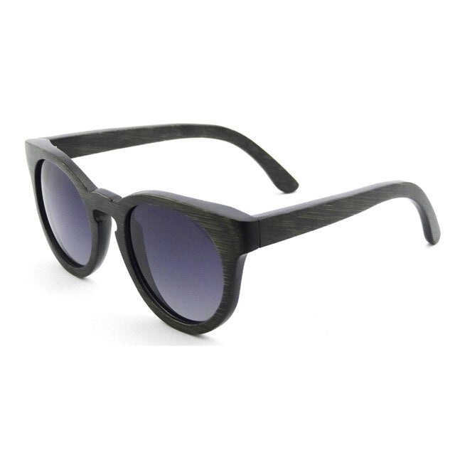 Women Wooden Polarized Sunglasses