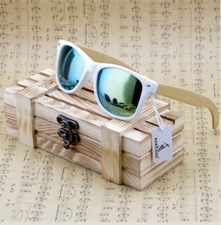 Real Bamboo Polarized Sunglasses