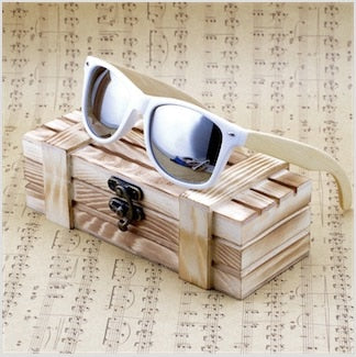 Real Bamboo Polarized Sunglasses