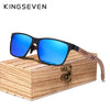 Men Polarized Wooden Sunglasses