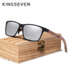 Men Polarized Wooden Sunglasses