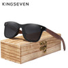 Polarized Walnut Wood Sunglasses