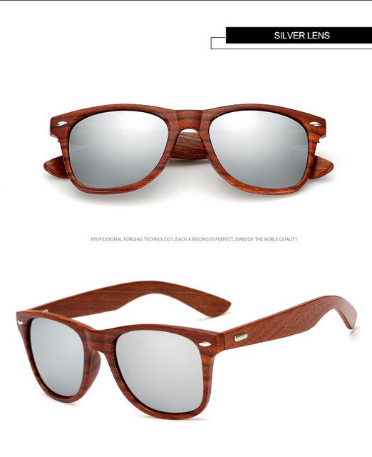 Fashion Women Bamboo Sunglasses